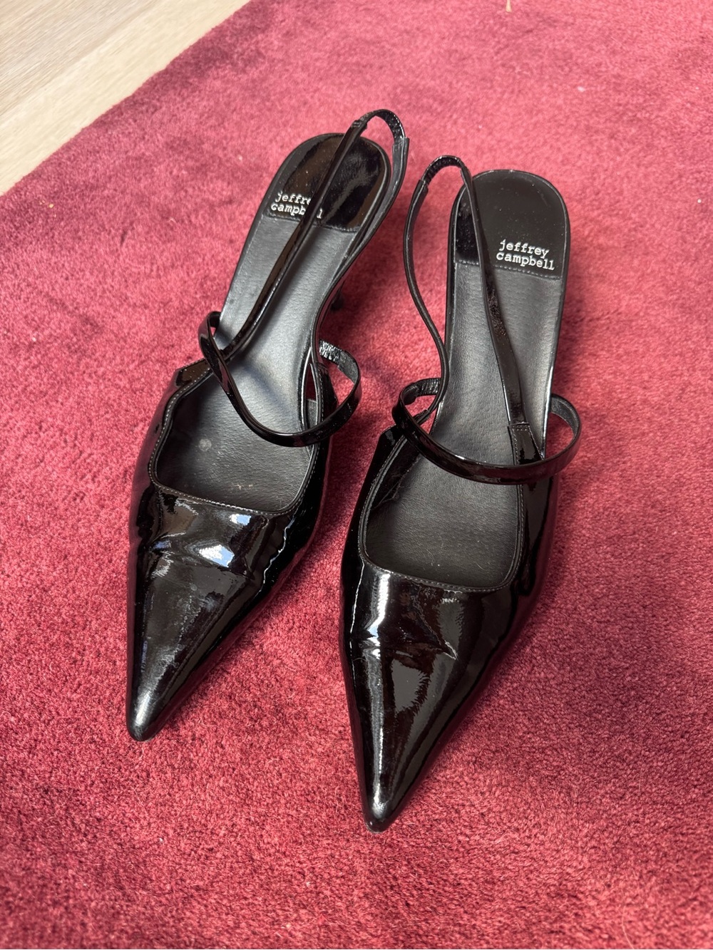 Jeffrey Campbell Tanya Pointed Toe Slingback 10